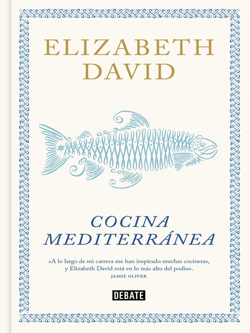 Title details for Cocina mediterránea by Elizabeth David - Available